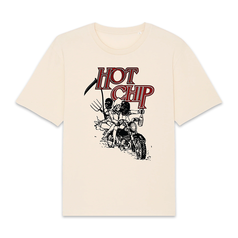 BIKER IVORY T-SHIRT
