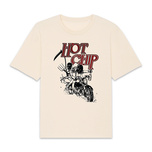 BIKER IVORY T-SHIRT